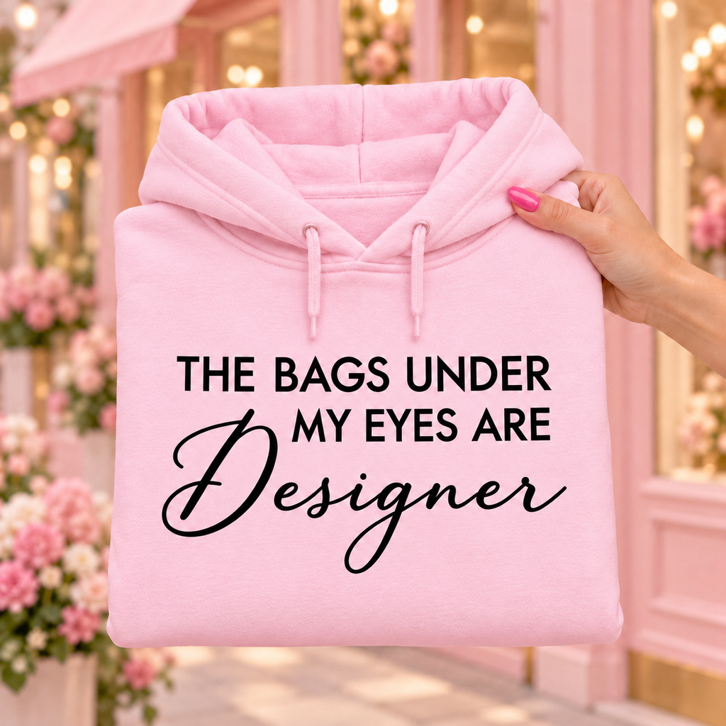 The Bags Under My Eyes Are Designer Hoodie