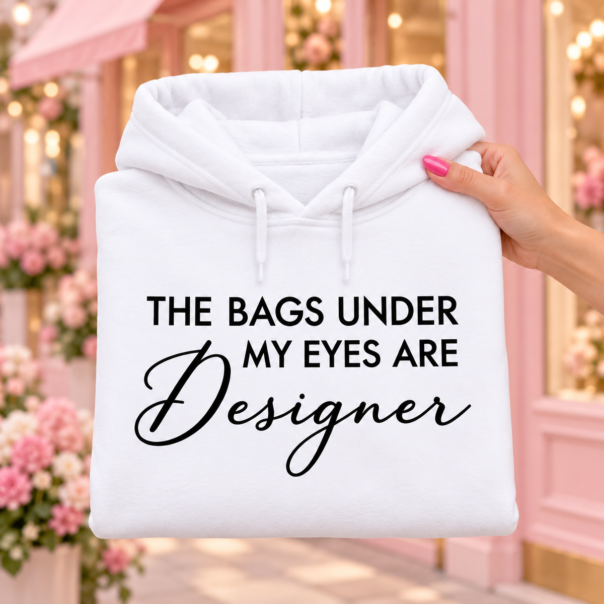 The Bags Under My Eyes Are Designer Hoodie