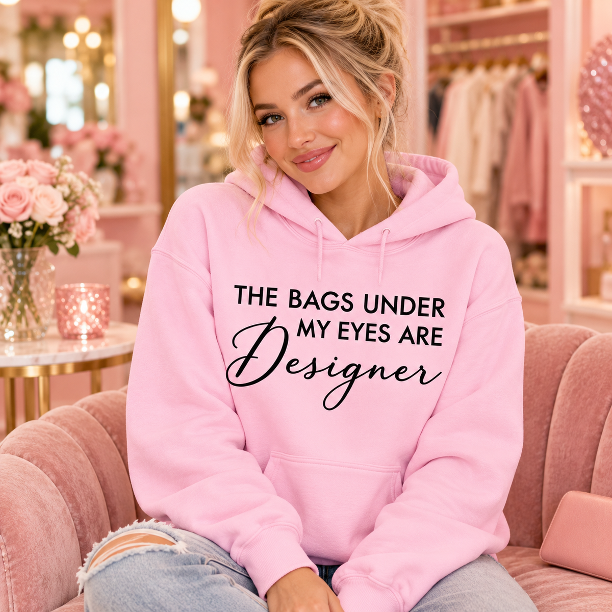 The Bags Under My Eyes Are Designer Hoodie