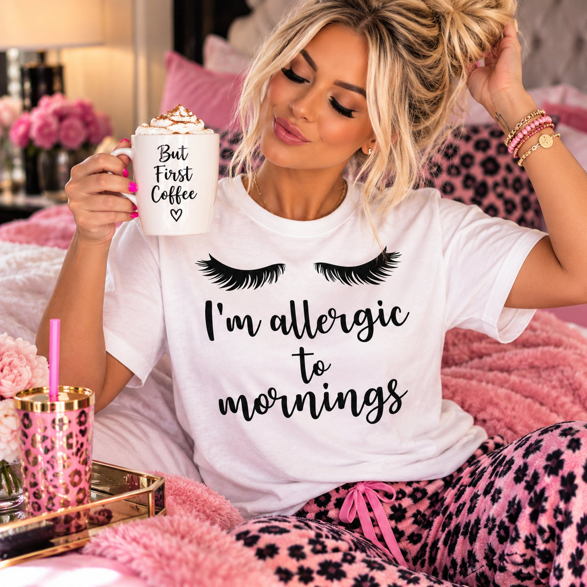 White G5000 I'm Allergic to Mornings lifestyle