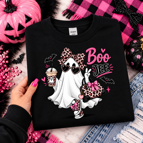 Boo Jee Bow Ghost Crewneck